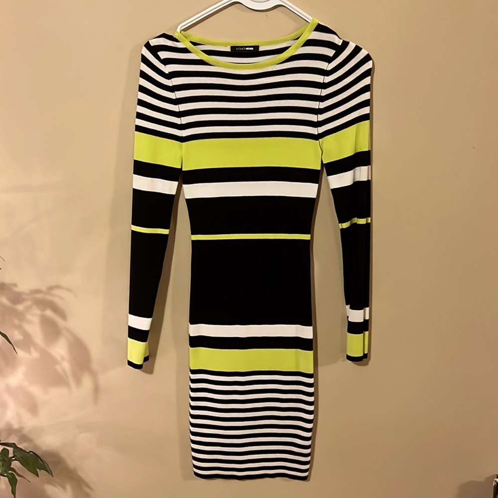 Long sleeve mini dress